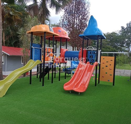 Parque infantil fabricado e instalado por Parques Infantiles Bogotá, referencia PIB 062